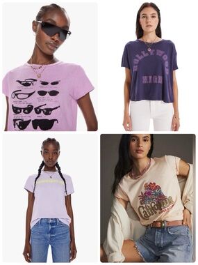 MOTHER 5 T-shirt BUNDLE! Assorted sizes would fit sizes XS-M best 💖